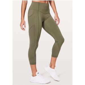 Lululemon Sz 4 All The Right Places II Crop 23”